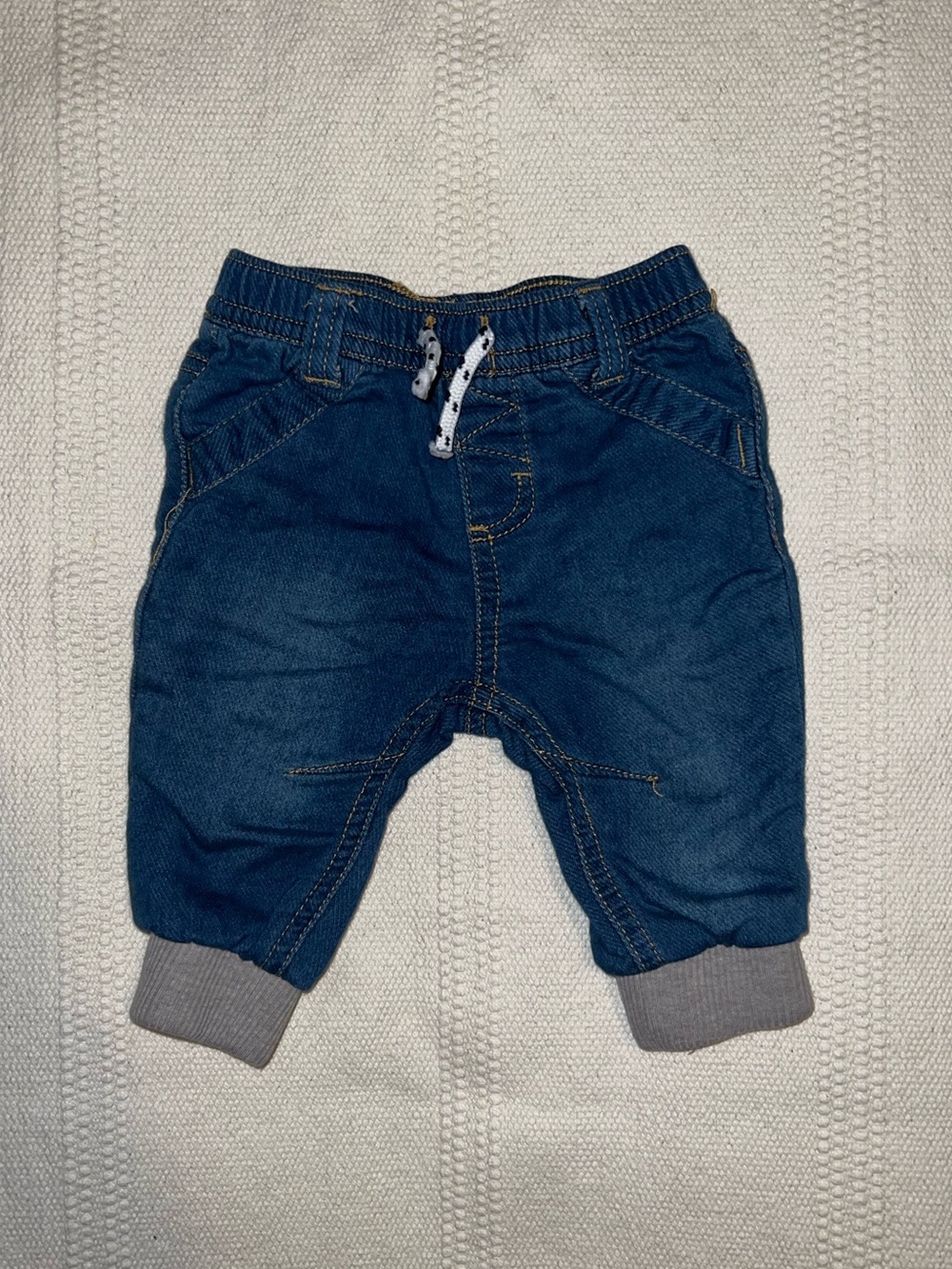 Baby Denim Jogger Pants
